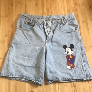 Mickey by Jerry Leigh High Waisted Jean Shorts